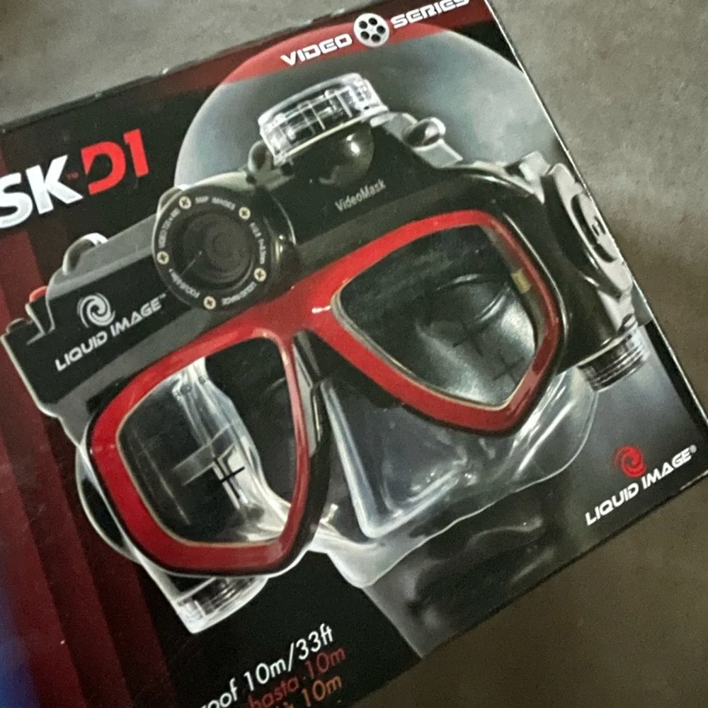 Underwater camera/video mask